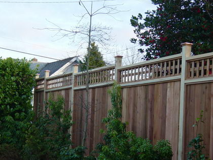 Custom Fencing - Side View