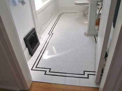 Renovation - Custom Tiled Floor